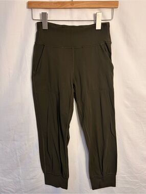 lululemon athletica Olive Green High-Rise Jogger Pants
